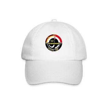Interkosmos Geschenk DDR Ossi Ostdeutschland - Baseballkappe - Weiß/Weiß - Vorne