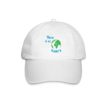 Nachhaltigkeit - Baseballkappe - Weiß/Weiß - Vorne