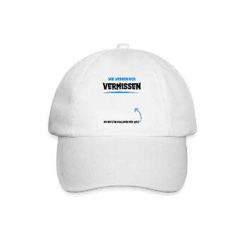 Abschiedsgeschenk - Baseballkappe - Weiß/Weiß - Vorne