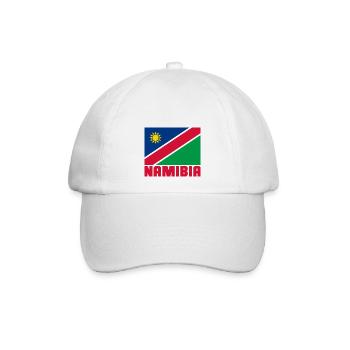 Namibia - Baseballkappe - Weiß/Weiß - Vorne