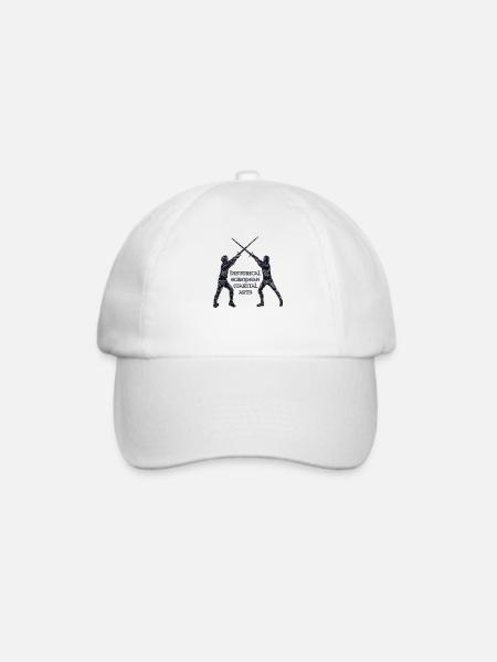 Schwertkampf - HEMA - Baseballkappe - Weiß/Weiß