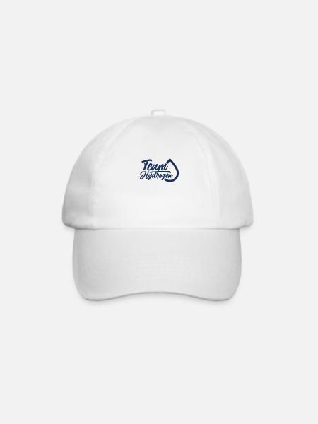 Team Wasserstoff Brennstoffzelle Hydrogen Energie - Baseballkappe - Weiß/Weiß