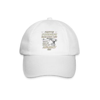 ROMANTISCHE SPAZIERGÄNGE - Baseballkappe - Weiß/Weiß - Vorne