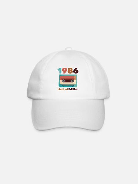 Happy Birthday To Me - Baseballkappe - Weiß/Weiß