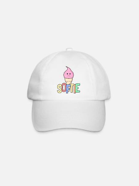Softie Softeis - Baseballkappe - Weiß/Weiß