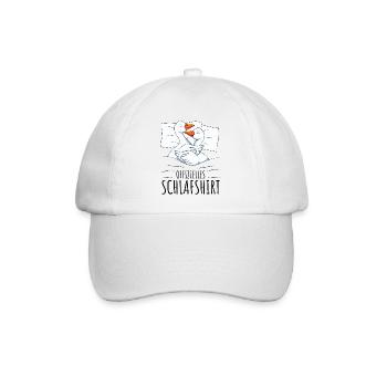 Offizielles Schlafshirt Gänse - Baseballkappe - Weiß/Weiß - Vorne