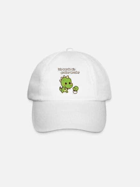 Großer Bruder - Baseballkappe - Weiß/Weiß