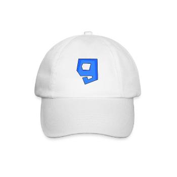 9 - Baseballkappe - Weiß/Weiß - Vorne