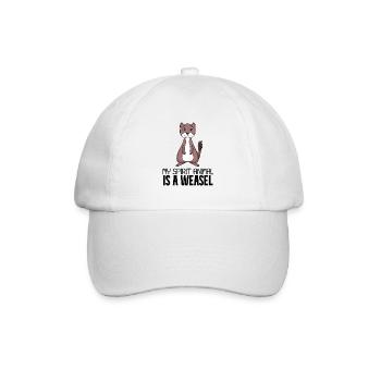 Wiesel - Baseballkappe - Weiß/Weiß - Vorne