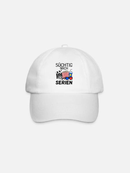 Serie - Baseballkappe - Weiß/Weiß