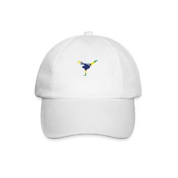Capoeira Akrobatik Kampftanz Akrobatik - Baseballkappe - Weiß/Weiß - Vorne