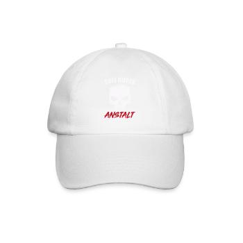 Chef Dieser Anstalt Büro Anstaltsleitung - Baseballkappe - Weiß/Weiß - Vorne