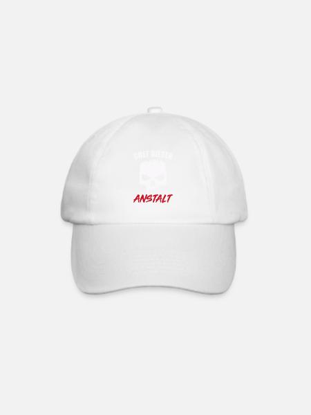 Chef Dieser Anstalt Büro Anstaltsleitung - Baseballkappe - Weiß/Weiß