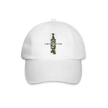 Camouflage 1994 Geboren Geburtsjahr 1994 Männer - Baseballkappe - Weiß/Weiß - Vorne