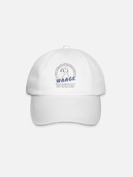 WAAGE - Baseballkappe - Weiß/Weiß