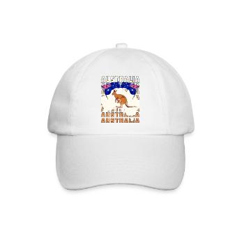 AUSTRALIA - Baseballkappe - Weiß/Weiß - Vorne
