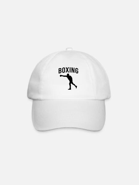 Boxen boxing - Baseballkappe - Weiß/Weiß