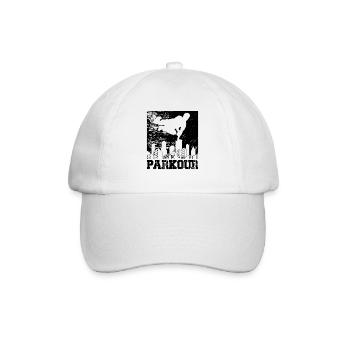 Parkour - Baseballkappe - Weiß/Weiß - Vorne