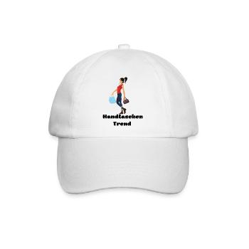 Handtaschen Trend 2022 Maske neue Funktion - Baseballkappe - Weiß/Weiß - Vorne