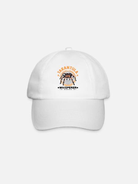 Tarantelflüsterer Tarantula Whisperer - Baseballkappe - Weiß/Weiß