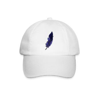 Federn - Baseballkappe - Weiß/Weiß - Vorne