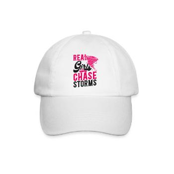 Storm Chaser Hurricane Meteorology - Baseballkappe - Weiß/Weiß - Vorne