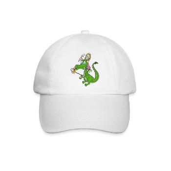 Ewige Freundschaft - Baseballkappe - Weiß/Weiß - Vorne