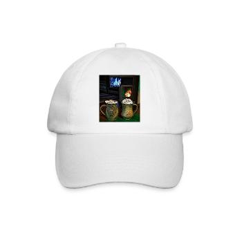 Cozy Cup - Baseballkappe - Weiß/Weiß - Vorne