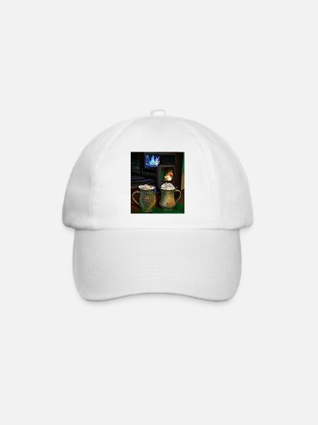 Cozy Cup - Baseballkappe - Weiß/Weiß