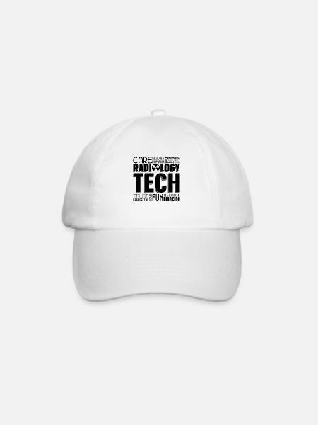Röntgentechniker Krankenhaus Coole Geschenkidee - Baseballkappe - Weiß/Weiß