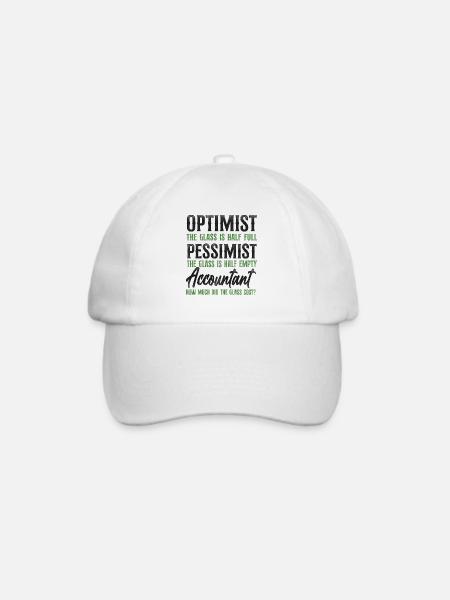 Accountant Bookkeeper Accounting - Baseballkappe - Weiß/Weiß
