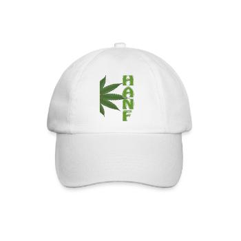 HANF - Baseballkappe - Weiß/Weiß - Vorne