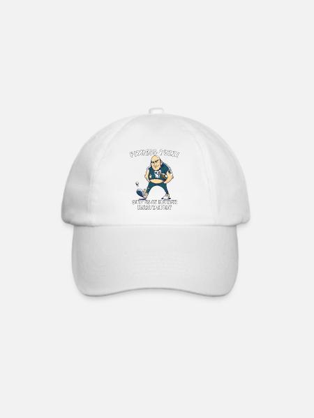 FITNESS-FUZZI - Baseballkappe - Weiß/Weiß