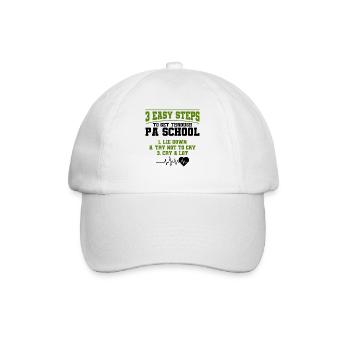 Studium Assistenzarzt Medizinstudent Geschenk - Baseballkappe - Weiß/Weiß - Vorne