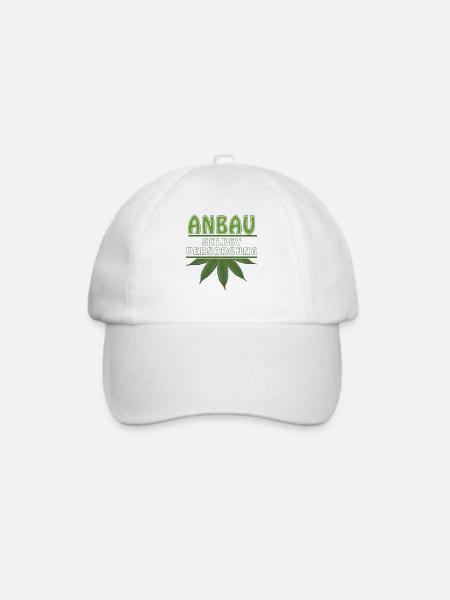 ANBAU SELBSTVERSORGUNG - Baseballkappe - Weiß/Weiß