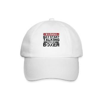 Apropos Boxer - Baseballkappe - Weiß/Weiß - Vorne