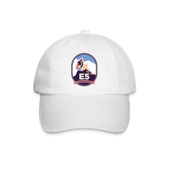 E5 - Alpine Crossing - Baseballkappe - Weiß/Weiß - Vorne
