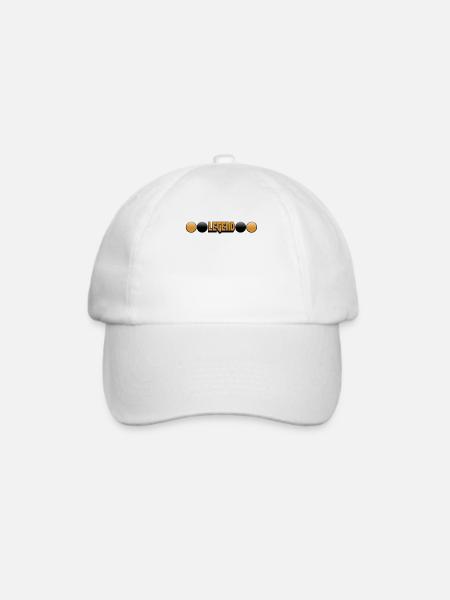 Legend Gradient Logo - Baseballkappe - Weiß/Weiß
