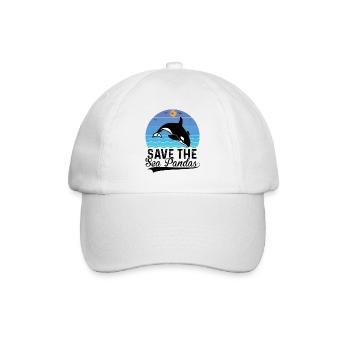 Orca Meeresbiologe Schwertwal Killerwal - Baseballkappe - Weiß/Weiß - Vorne
