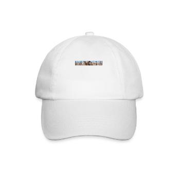 Dromedar - Baseballkappe - Weiß/Weiß - Vorne