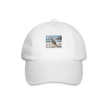 Känguru - Baseballkappe - Weiß/Weiß - Vorne