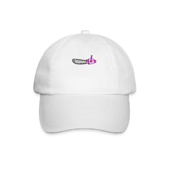 Kettensäge für Frauen - Kettensäge für Damen - Baseballkappe - Weiß/Weiß - Vorne