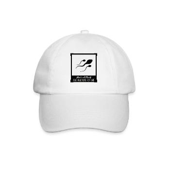 Altes Foto - Spermium - Baseballkappe - Weiß/Weiß - Vorne