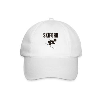 Skifoan - Baseballkappe - Weiß/Weiß - Vorne