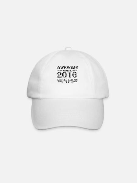 2016 - Baseballkappe - Weiß/Weiß