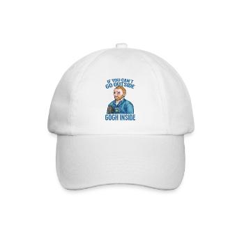 Van Gogh Kunst - Baseballkappe - Weiß/Weiß - Vorne