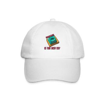 Software-Ingenieur Computer Schlüssel - Baseballkappe - Weiß/Weiß - Vorne
