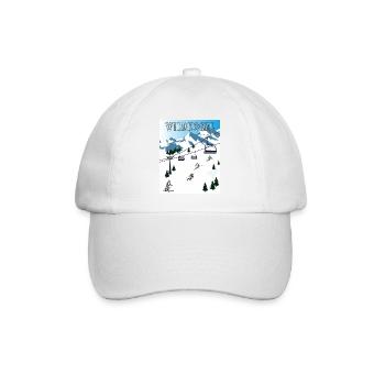 SCHI FAHREN WILDKOGEL - Baseballkappe - Weiß/Weiß - Vorne