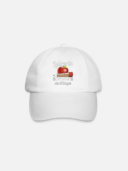 LEHRERIN HELDIN DES ALLTAGES - Baseballkappe - Weiß/Weiß