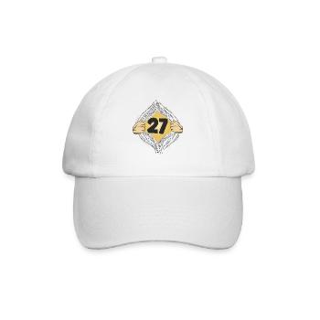 27 HEMD AUFZIEHEN - Baseballkappe - Weiß/Weiß - Vorne